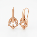 Brinco Zenith Ouro Rosé