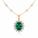 Colar Emerald Com Zircônia