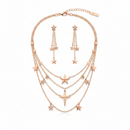 Conjunto Astra Colar e Brinco